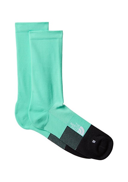 Never Stop Trail Run Crew Sock Outdoor Koşu Çorap NF0A8EGK3R61 Yeşil