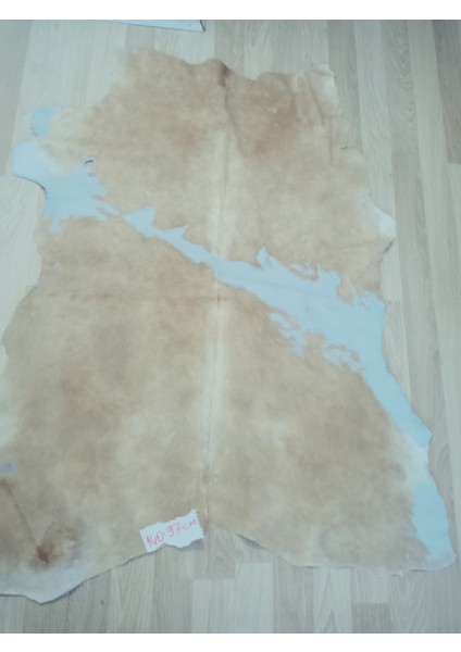 Doğal Işlenmemiş Hakiki Derisi Dana Postu Halı Yolluk