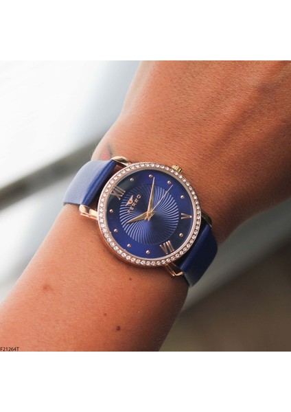 F21264T Deri Kordonlu Kadın Kol Saati