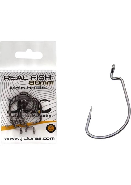 Real Fish 8cm Offset Kafa Iğnesi (7 Adet)