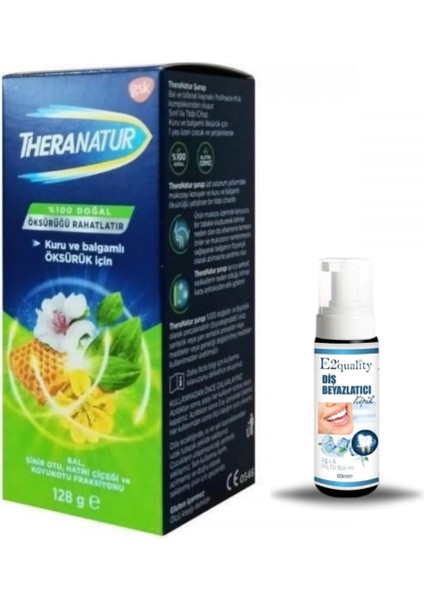 Bitkisel Şurup 128 gr + Hediye Diş Beyazlatıcı Köpük