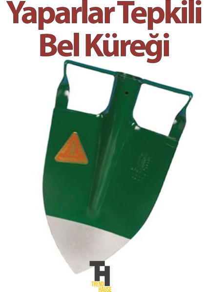 Yaparlar Orijinal Tepkili Bel Küreği Tam Sivri Sapsız