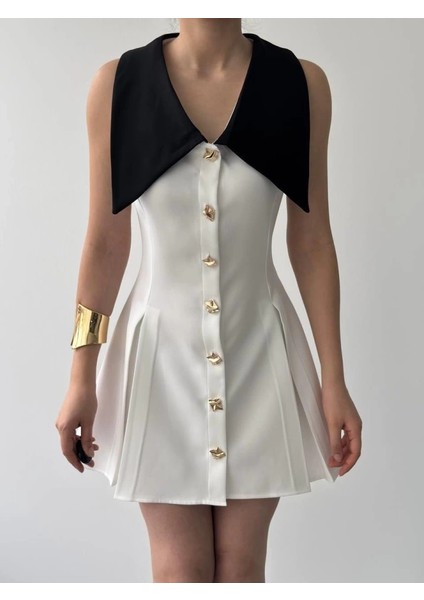 Ness Düğmeli Elbise fiyatları