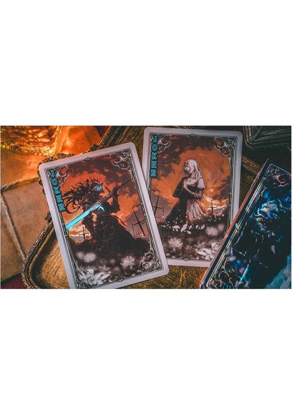 King Star Death Knight Abyss Premium Oyun Kağıdı Koleksiyonluk Iskambil Kartları fiyatları