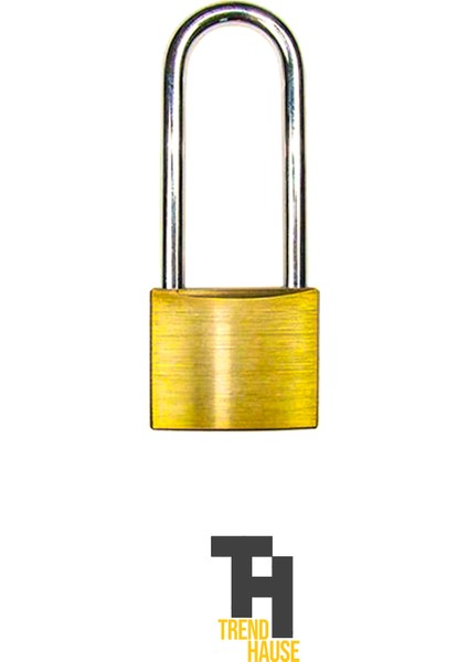 Asma Kilit Sarı 40 mm Uzun Model fiyatları