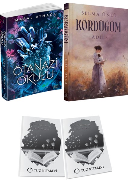 Kördüğüm: Adile ve Ephesus Yayınları Ötanazi Okulu 1 Maral Atmaca 2li Set + Hediyeli
