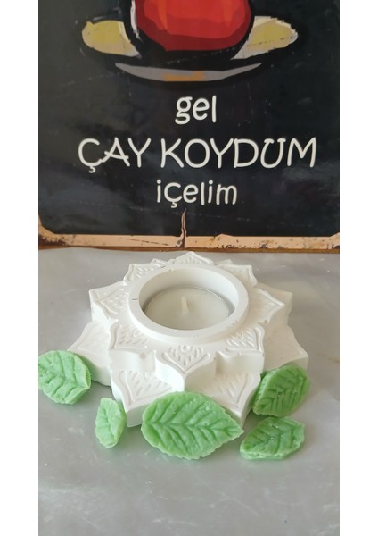 20 Adet Lotus Çiçeği Hediyelik Mumluk, Söz, Nişan, Düğün modelleri