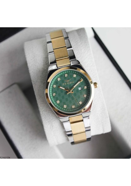 F21631D6 Çelik Kordonlu Kadın Kol Saati modelleri