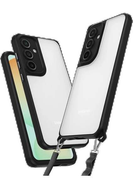 Newface Samsung Galaxy A35 5g Kılıf Penta Silikon Kılıf - Siyah