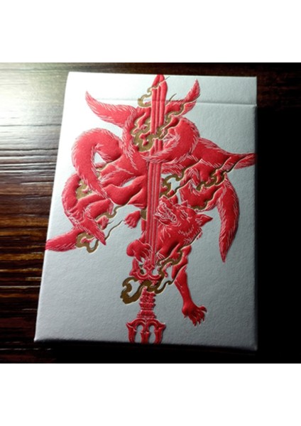 Sumi Kitsune Tale Teller (Craft Letterpressed Tuck) Oyun Kağıdı Iskambil Kartları Destesi