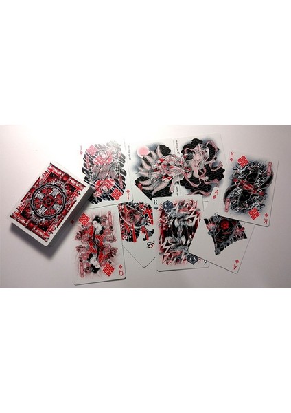 Sumi Kitsune Tale Teller (Craft Letterpressed Tuck) Oyun Kağıdı Iskambil Kartları Destesi