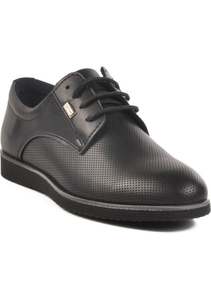 Baskılı-Siyah Erkek Günlük Ayakkabı 681 G