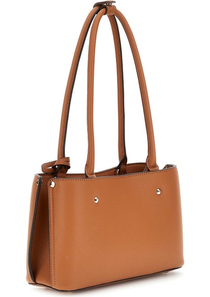 Kadın Yapılandırılmış Omuz Çantası - Taba fiyatları