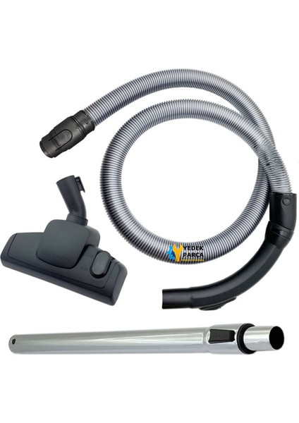 Arnica Uyumlu Bora 4000 Süpürge Katlanmaz Dayanıklı Güçlü Hortumu Seti Kilitli