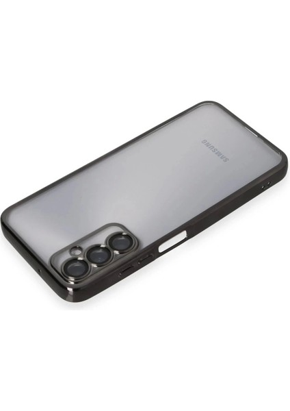Newface Samsung Galaxy A05S Kılıf Razer Lensli Silikon - Siyah modelleri