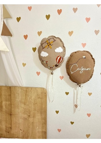 Bebek Odası Punch Işleme 2li Balon Yastık(Teyyare Figürü) indirimleri