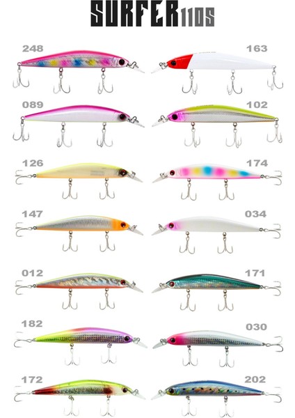 Surfer 110S 20GR 11CM Maket Balık - RENK:089 Sugar