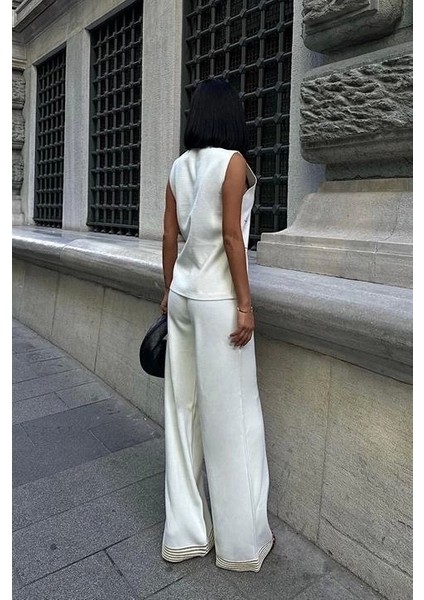 Paulo Gold Düğmeli Yelek Pantolon Takım 9976 fırsatları