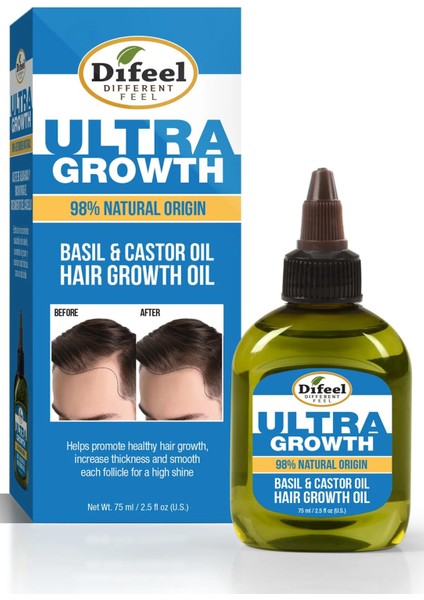 Ultra Growth Erkekler Için Saç Bakım Yağı 75 ml