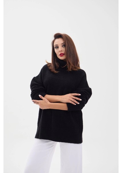 43151 Triko Balıkçı Salaş Kazak-Siyah fırsatları