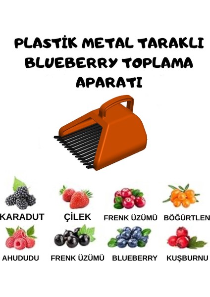 Blue Berry , Aronya , Kuşburnu ve Meyve Toplama Tarağı Plastik Bsr Garden fiyatları