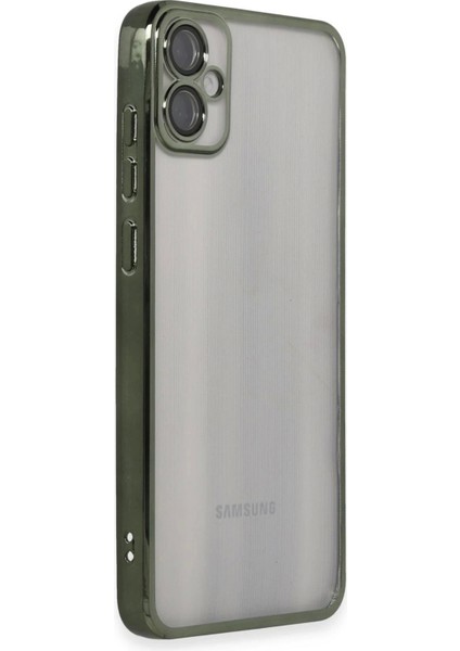 Newface Samsung Galaxy A05 Kılıf Razer Lensli Silikon - Yeşil fiyatları