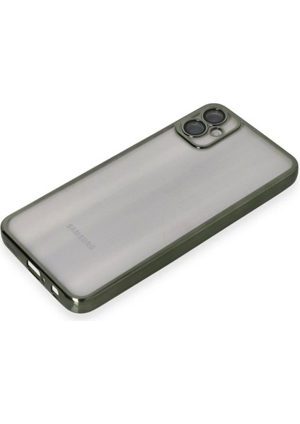 Newface Samsung Galaxy A05 Kılıf Razer Lensli Silikon - Yeşil fırsatları