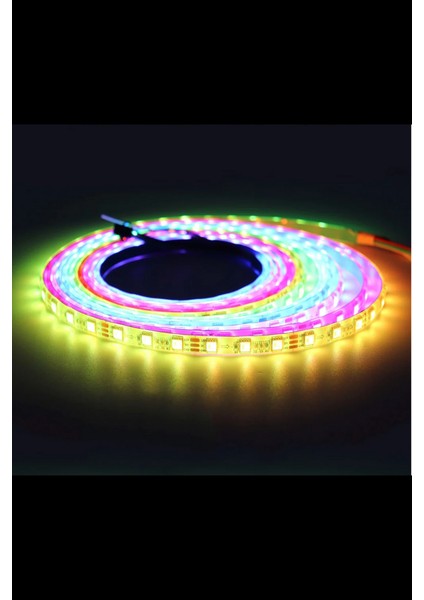 12 Volt Adreslenebilir Argb Pixel Şerit LED WS2811 Metrede 60 LED IP20 (1 M) fiyatları