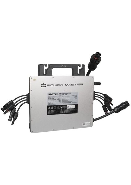 Powermaster EM3000 3000 Watt Solar Micro Inverter AC220 Volt Trifaze Şebeke Bağlantılı Mppt Invertör