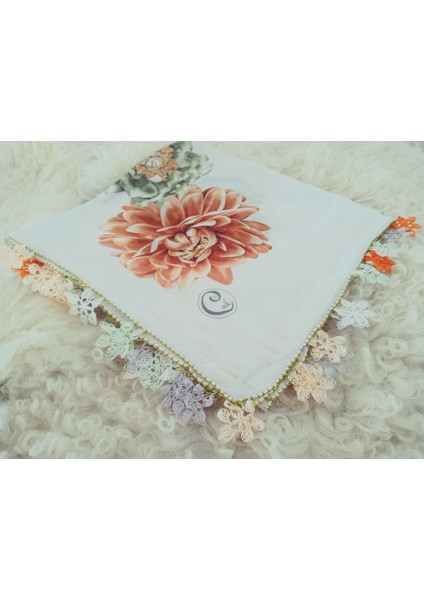 ve Reyhan El Emeği Iğne Oyası Yazma , Fular ,yemeni, Mevlüt Örtüsü ,hediyelik 4 Kenarı Oyalı