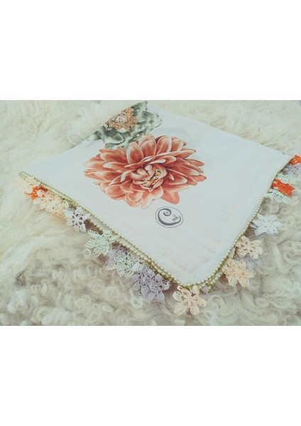 ve Reyhan El Emeği Iğne Oyası Yazma , Fular ,yemeni, Mevlüt Örtüsü ,hediyelik 4 Kenarı Oyalı