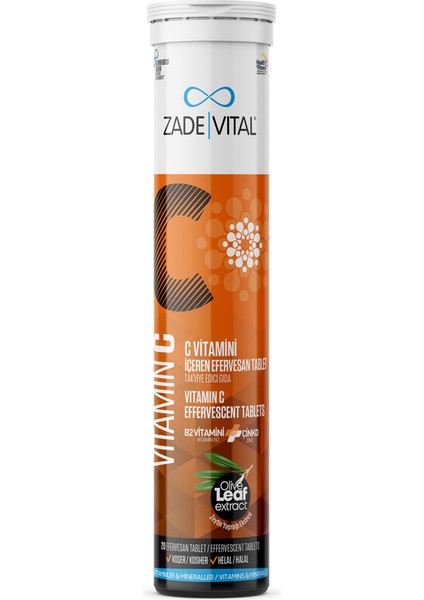 Vitamin C Takviye Edici Gıda 20 Efervesan Tablet fırsatları