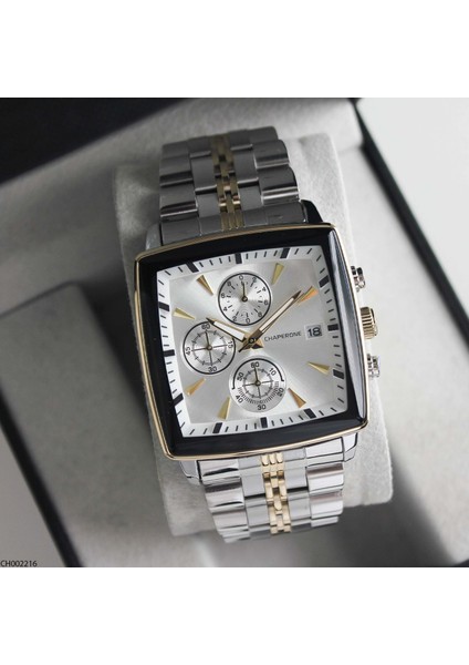 CH002216 Çelik Kordonlu Erkek Kol Saati