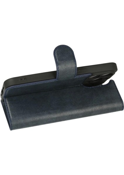 Newface iPhone 13 Pro Max Kılıf Trend S Plus Kapaklı Kılıf - Lacivert modelleri