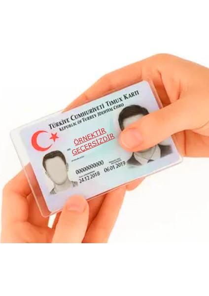 6.5x9,5 Şeffaf Kimlik-Ehliyet Kabı (24794-2) 200 Adet fiyatları
