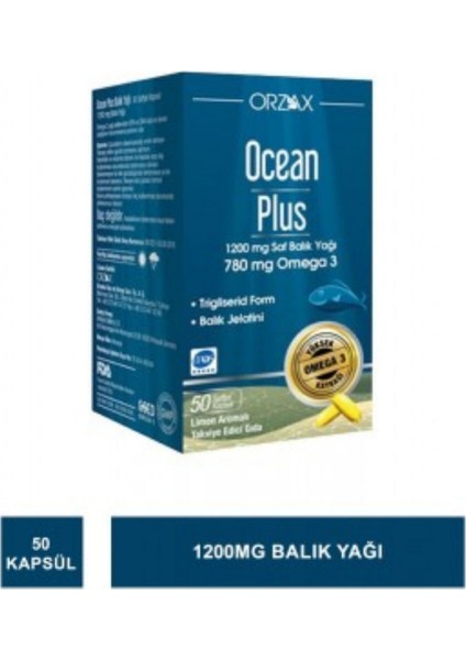 Orzax Ocean Plus 50 Kapsül