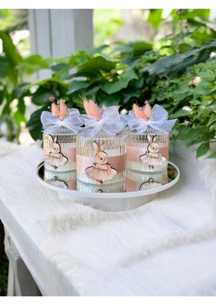 Hediyelik Mum Özel Süslemeli Bebek Hediyelik Mum Isimli 10LU fiyatları