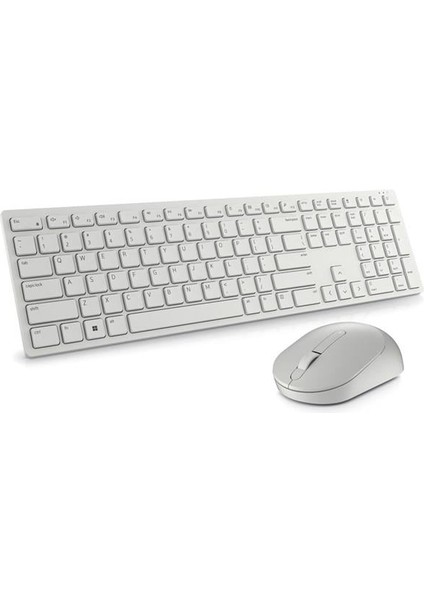 Q Tr 580-AKGH Kablosuz Klavye - Mouse Set KM5221W Beyaz fırsatları