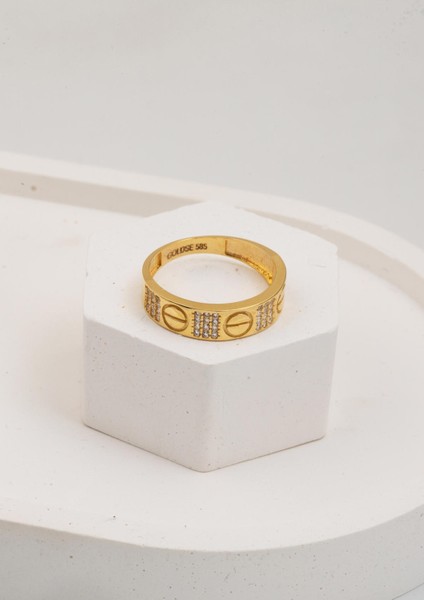 Versage Vidalı 14 Ayar Altın Yüzük fırsatları