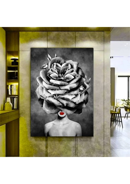 Japon Kanvas Tablo – Kiraz Çiçeği Dekoru; Ağaç Baskılı Japon Posteri; Asya Temalı Hediye; Sakura Man modelleri