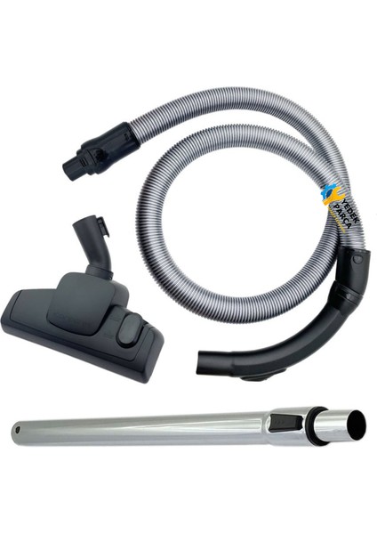 Bluehouse Uyumlu Bh 022V Süpürge Katlanmaz Dayanıklı Güçlü Hortumu Seti