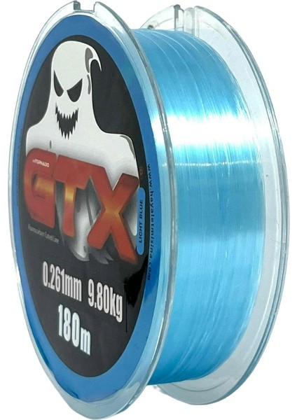 Ghost Misina 180M 0.265MM 9.80KG Mavi Fluorocarbon Coated fiyatları