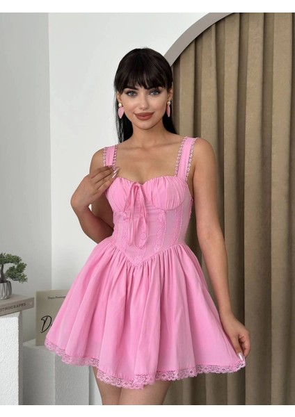 Lille Arkası Bağlamalı Elbise modelleri