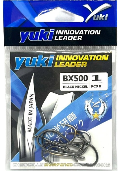 BX500 Black Nickel Iğne (Paket Içi 8 Adet) No 1