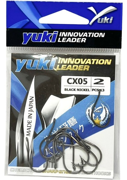 Yukı CX05 Black Nıckel (Paket Içi 13 Lü) No 2
