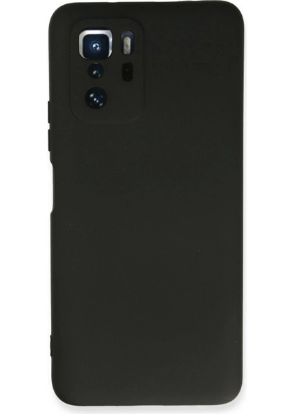 Newface Xiaomi Poco X3 Gt Kılıf Nano Içi Kadife Silikon - Siyah