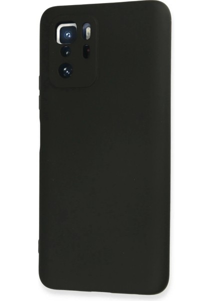 Newface Xiaomi Poco X3 Gt Kılıf Nano Içi Kadife Silikon - Siyah modelleri