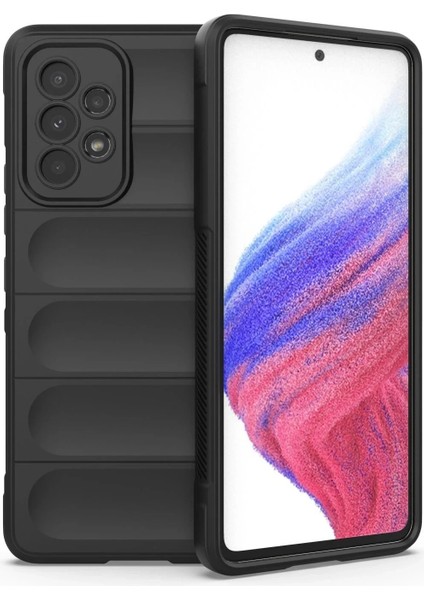 Newface Samsung Galaxy A53 5g Kılıf Optimum Silikon - Siyah