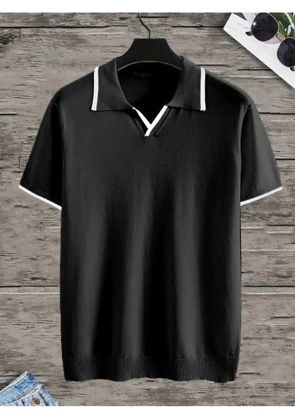 Erkek Uzun Kollu Yakalı Triko Bluz fırsatları