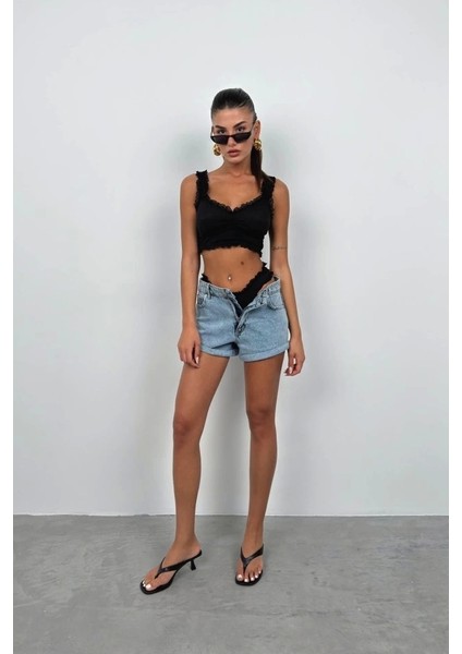 Dantel Detaylı Büstiyer modelleri